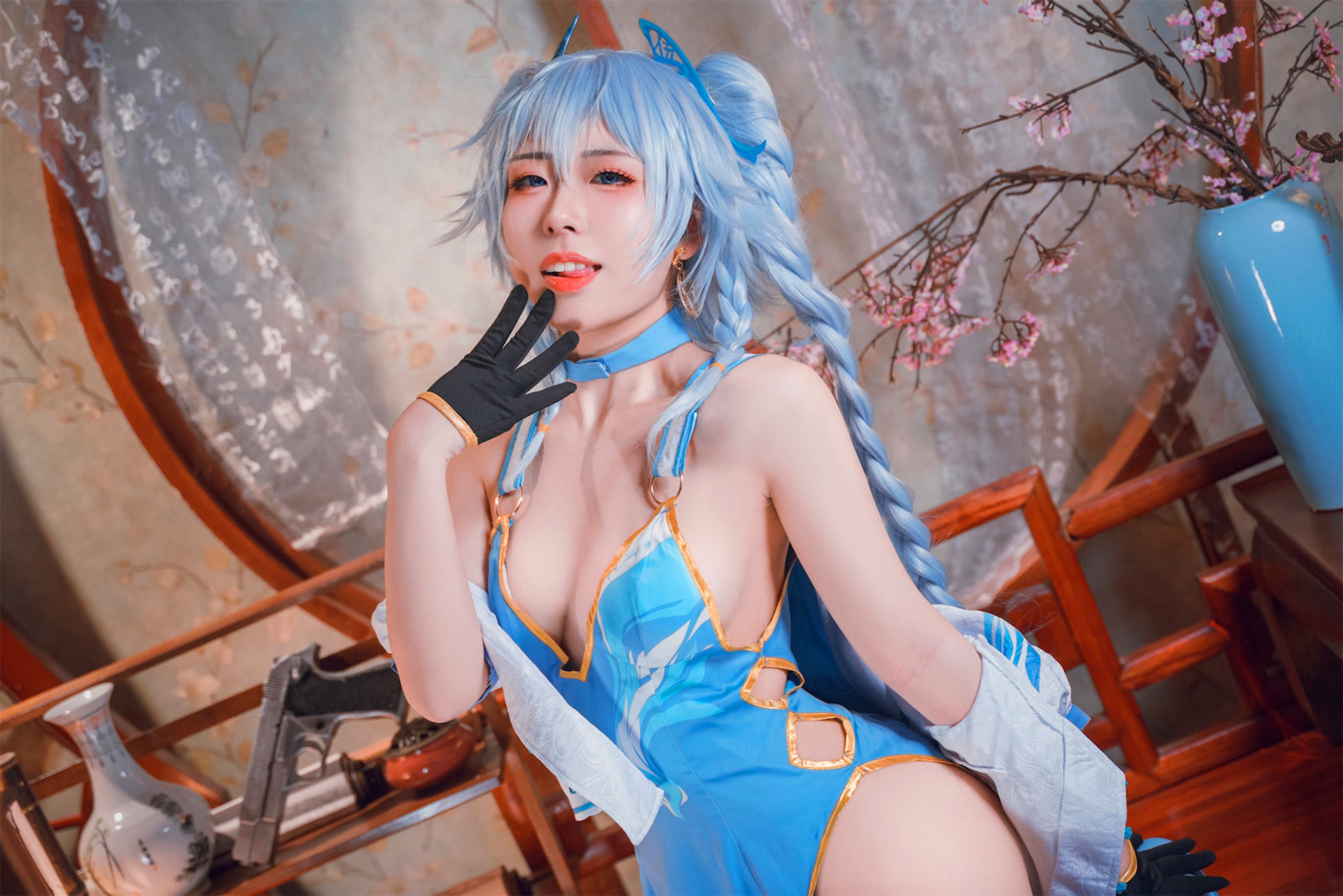 图片[1]-虎森森 – NO.017 少女前线 翠雀媚[40P]-XikXak